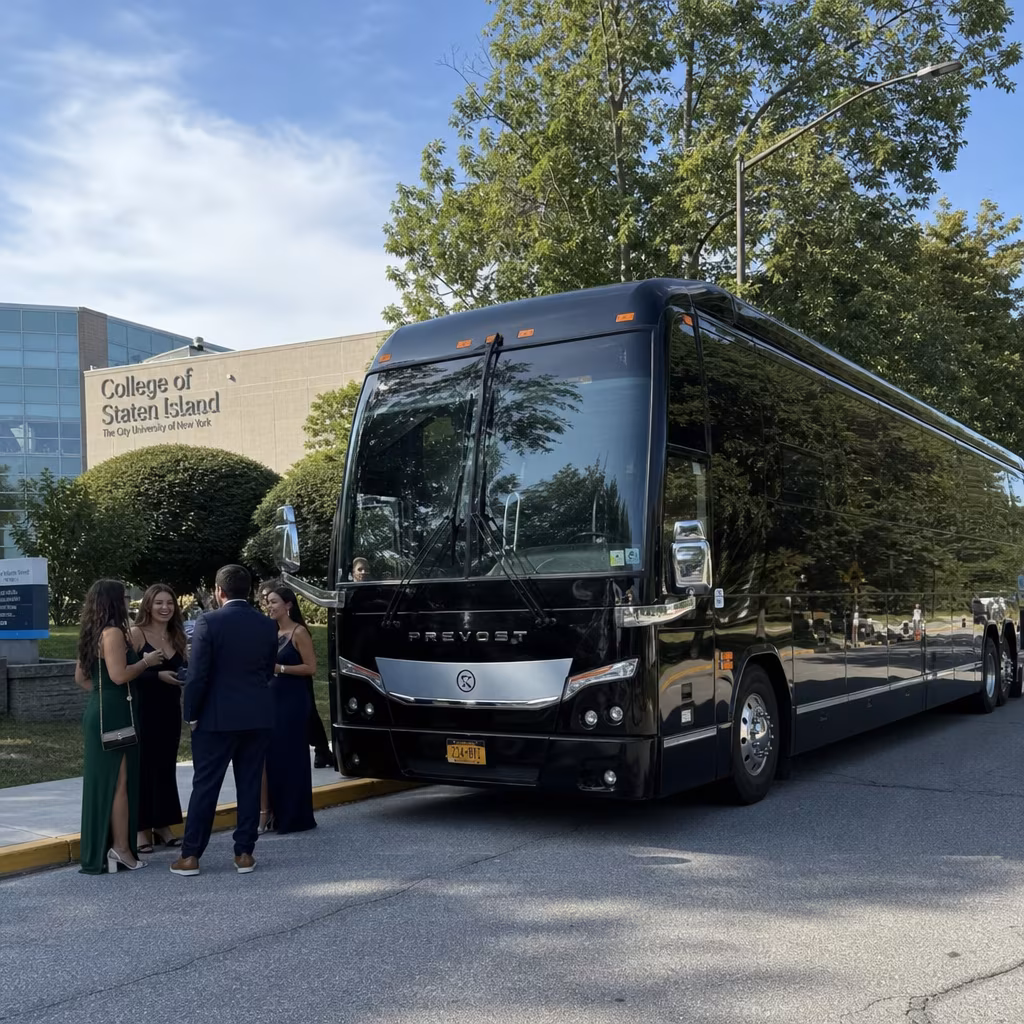Rent a Bus to the College of Staten Island