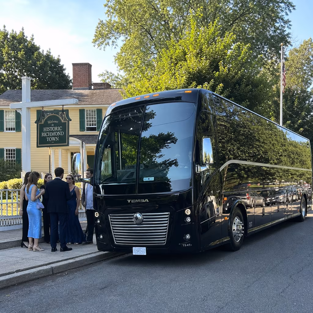 Rent a Bus to Historic Richmond Town