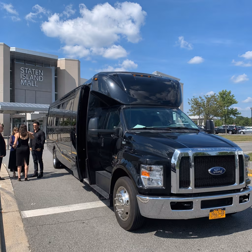 Rent a Bus to the Staten Island Mall