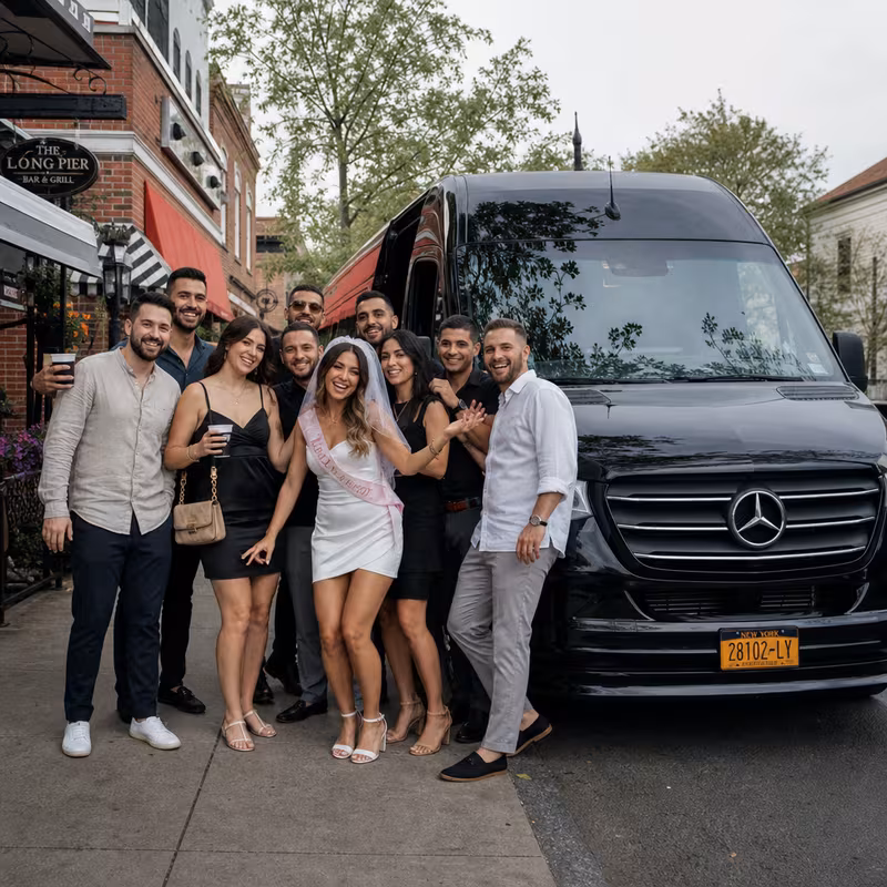 Staten Island Bachelor & Bachelorette Transportation fleet vehicle