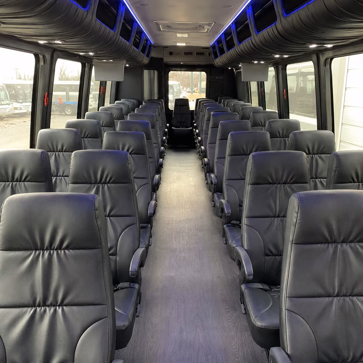 Staten Island Airport Shuttle & Transportation party bus exterior