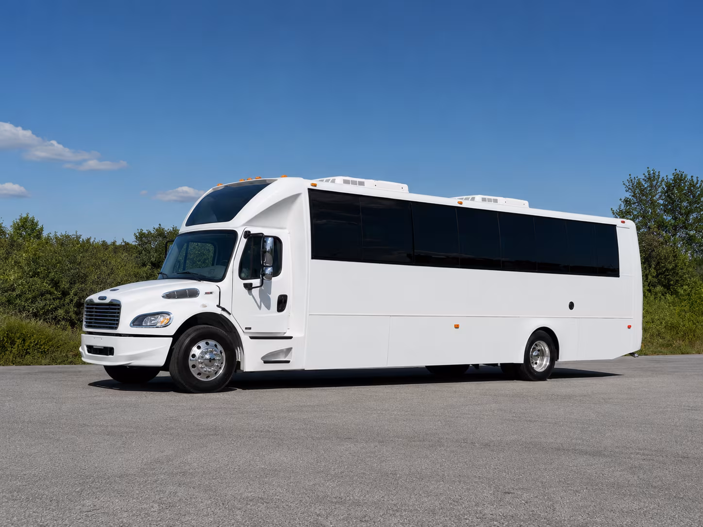 Staten Island Bachelor & Bachelorette Transportation party bus exterior