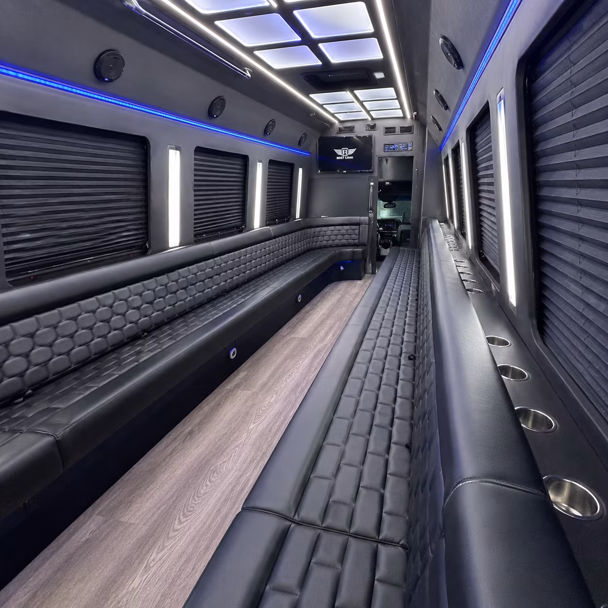 Staten Island Birthday, Sweet 16, & Quinceañera Transportation party bus exterior