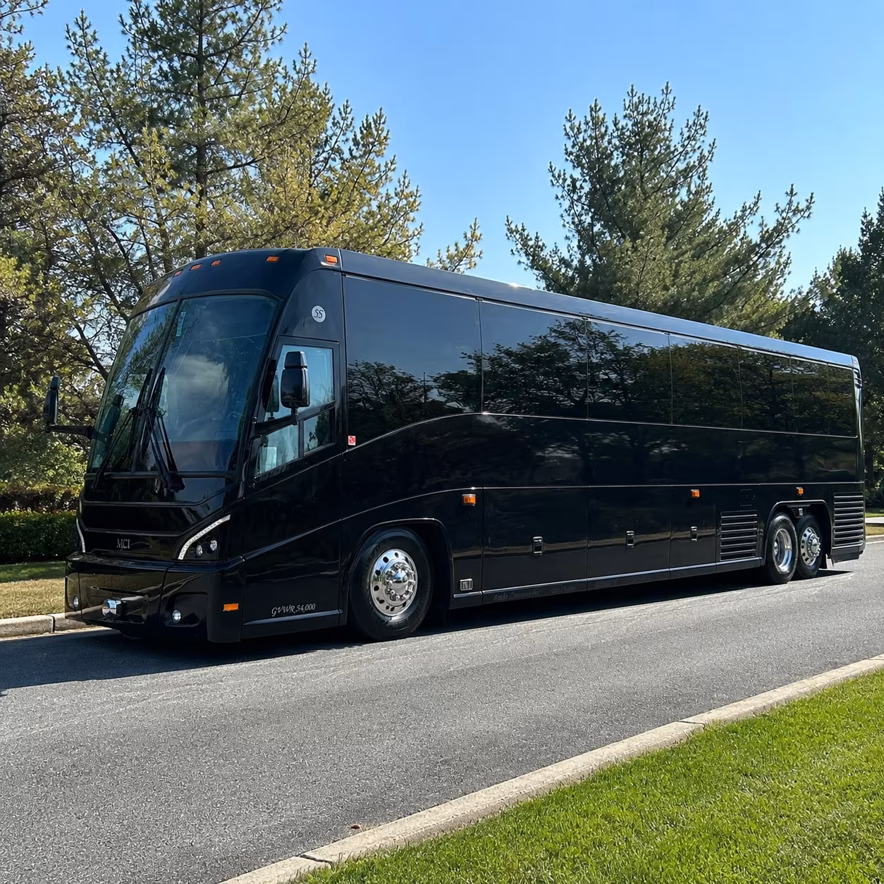 Staten Island Corporate Transportation party bus exterior