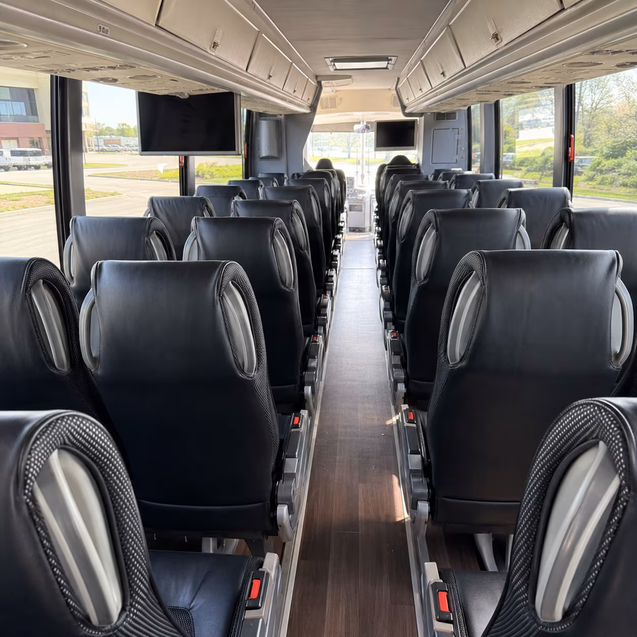 Staten Island Corporate Transportation party bus exterior