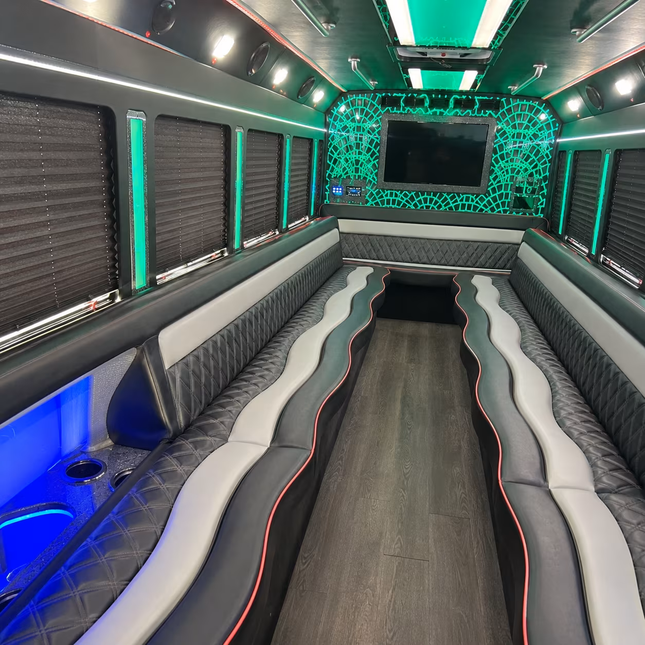 Staten Island Prom & Homecoming Transportation party bus exterior