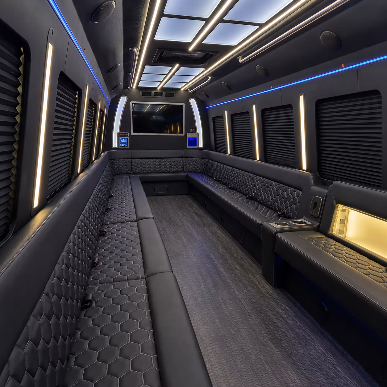 Staten Island Prom & Homecoming Transportation onboard seating