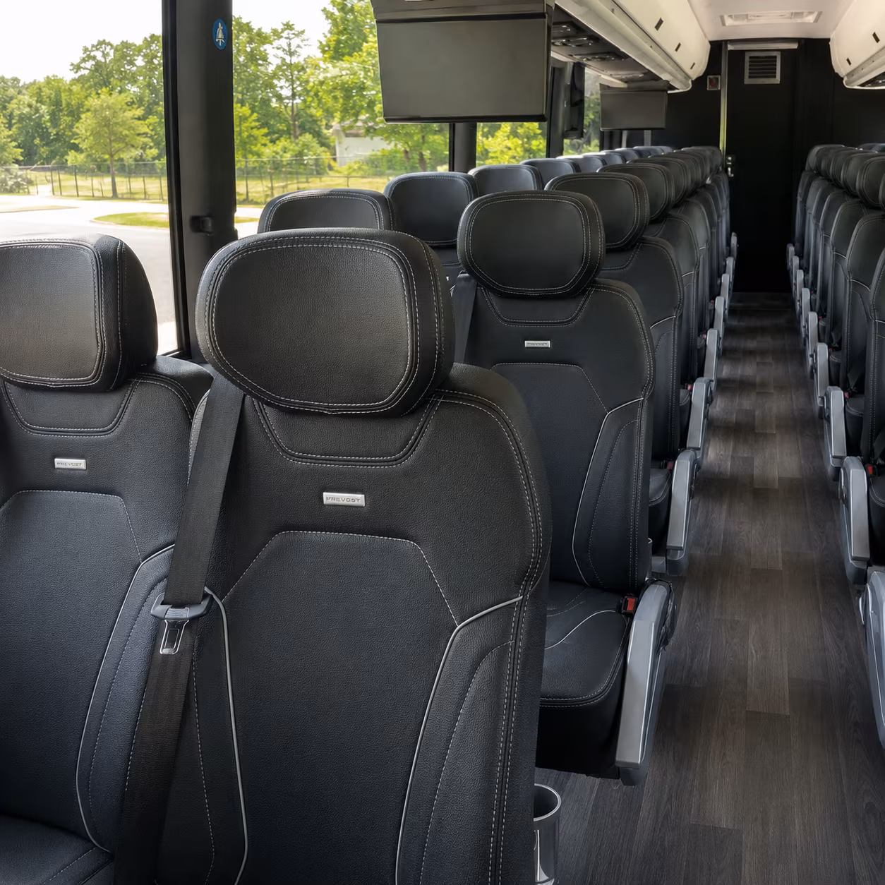 Staten Island School Event Transportation party bus exterior