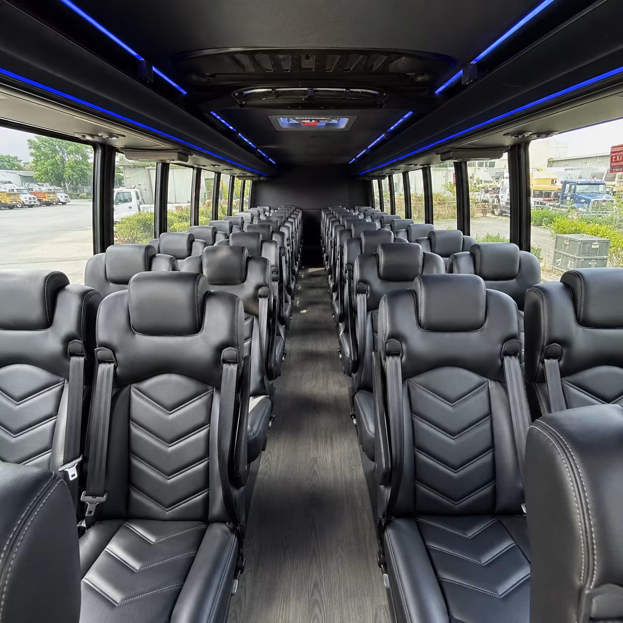 Staten Island School Event Transportation party bus exterior