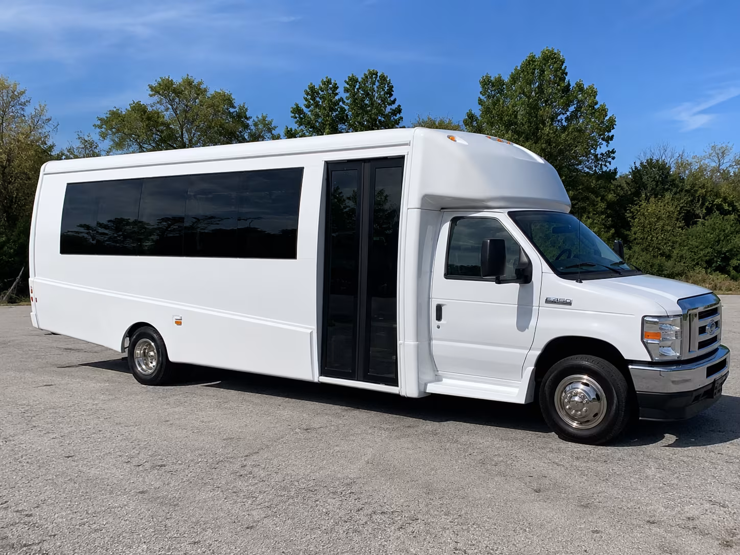 Staten Island Wedding Transportation party bus exterior